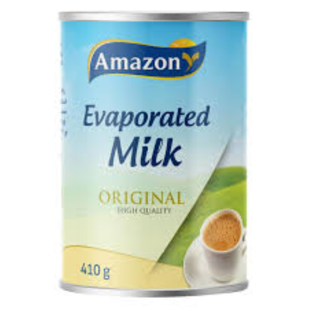 AMAZON EVAPORATED MILK VEG 410G